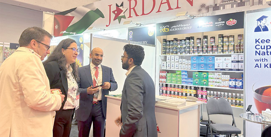 Jordan pavilion launches at SIAL food exhibition in Canada